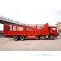 Camion de treillis de camion de cargaison de Dongfeng 8x4